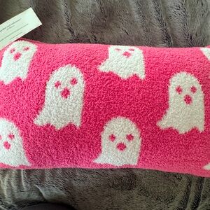 Cupcakes and Cashmere viral pink ghost 👻 pillow